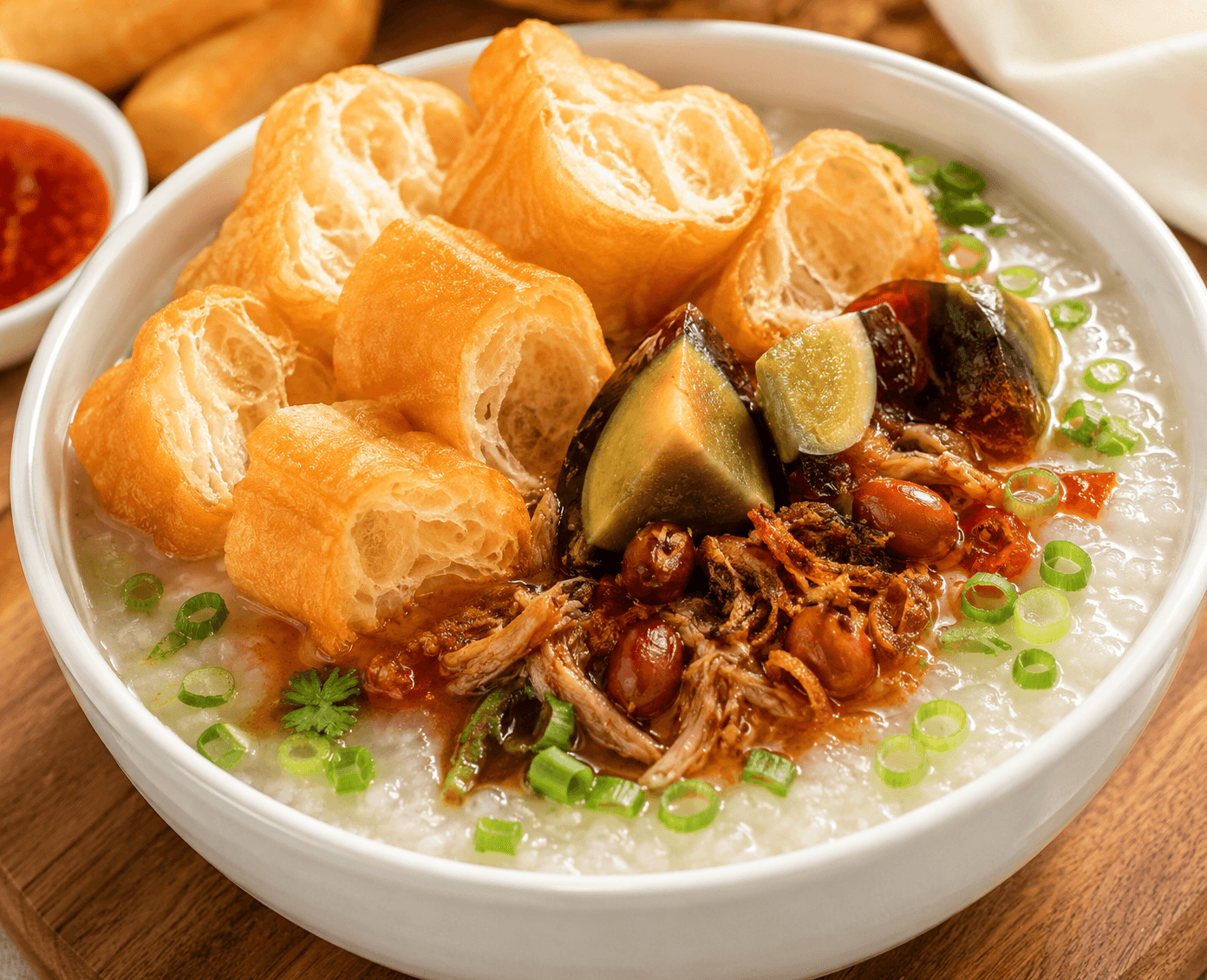 Foo Hou Dim Sum 皮蛋瘦肉粥 Century Egg & Pork Congee