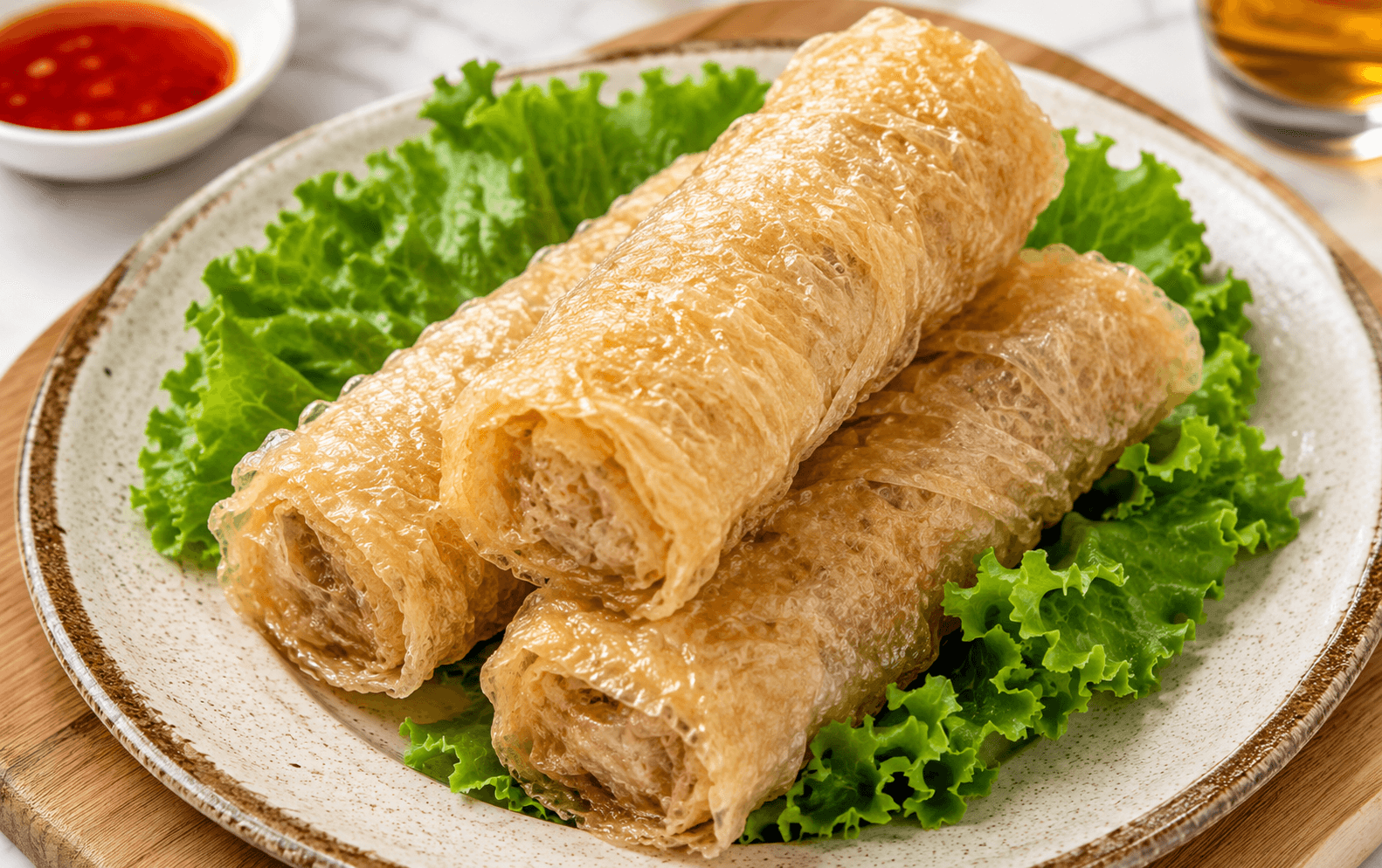 Foo Hou Dim Sum 脆虾肠粉卷 Crispy Shrimp Rolls