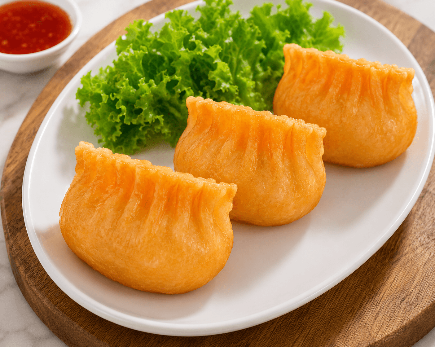 Foo Hou Dim Sum 沙律鲜对虾 Deep Fried Salad Prawns