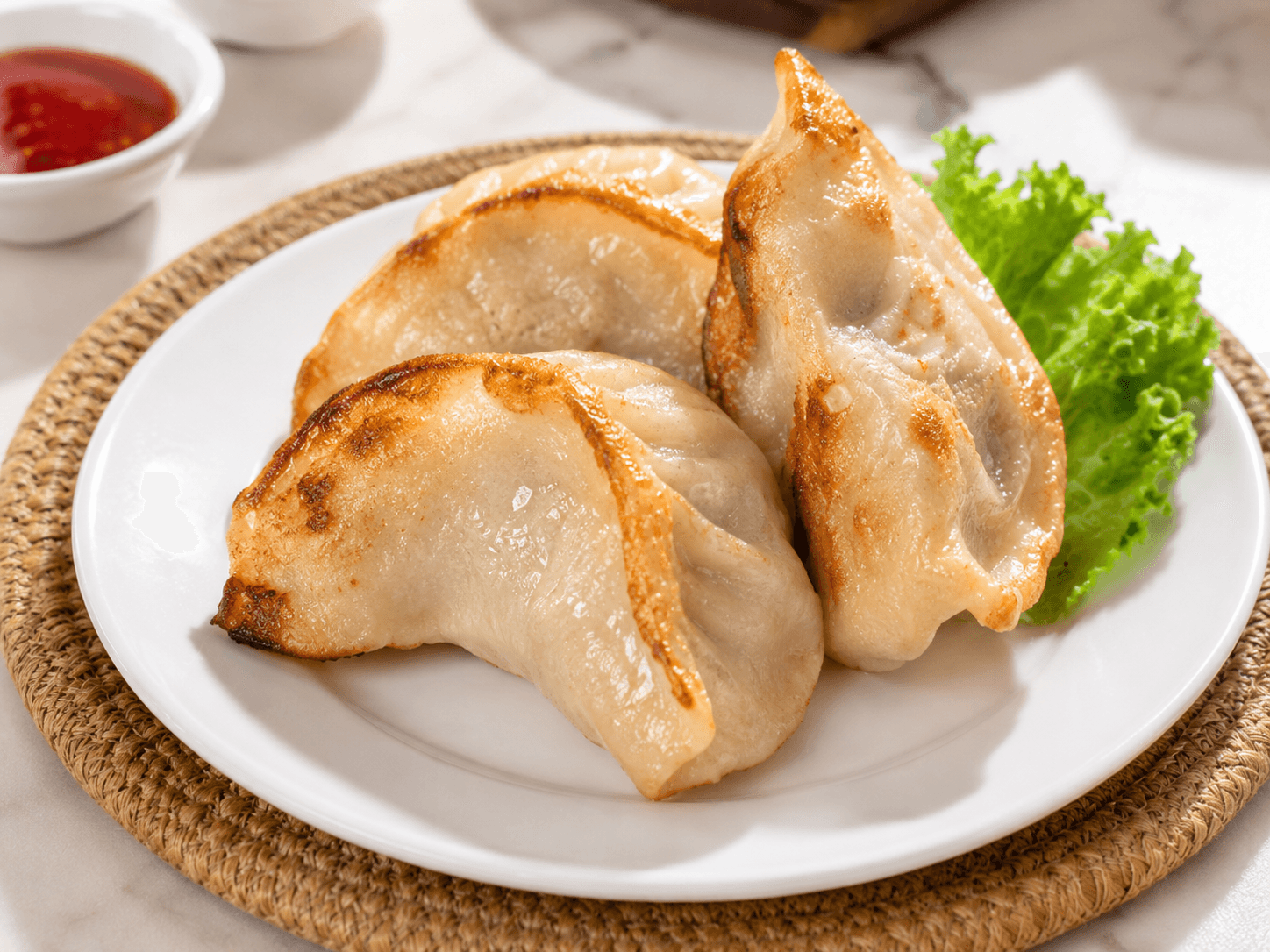 Foo Hou Dim Sum 上海煎锅贴 Pan Fried Shanghai Dumplings