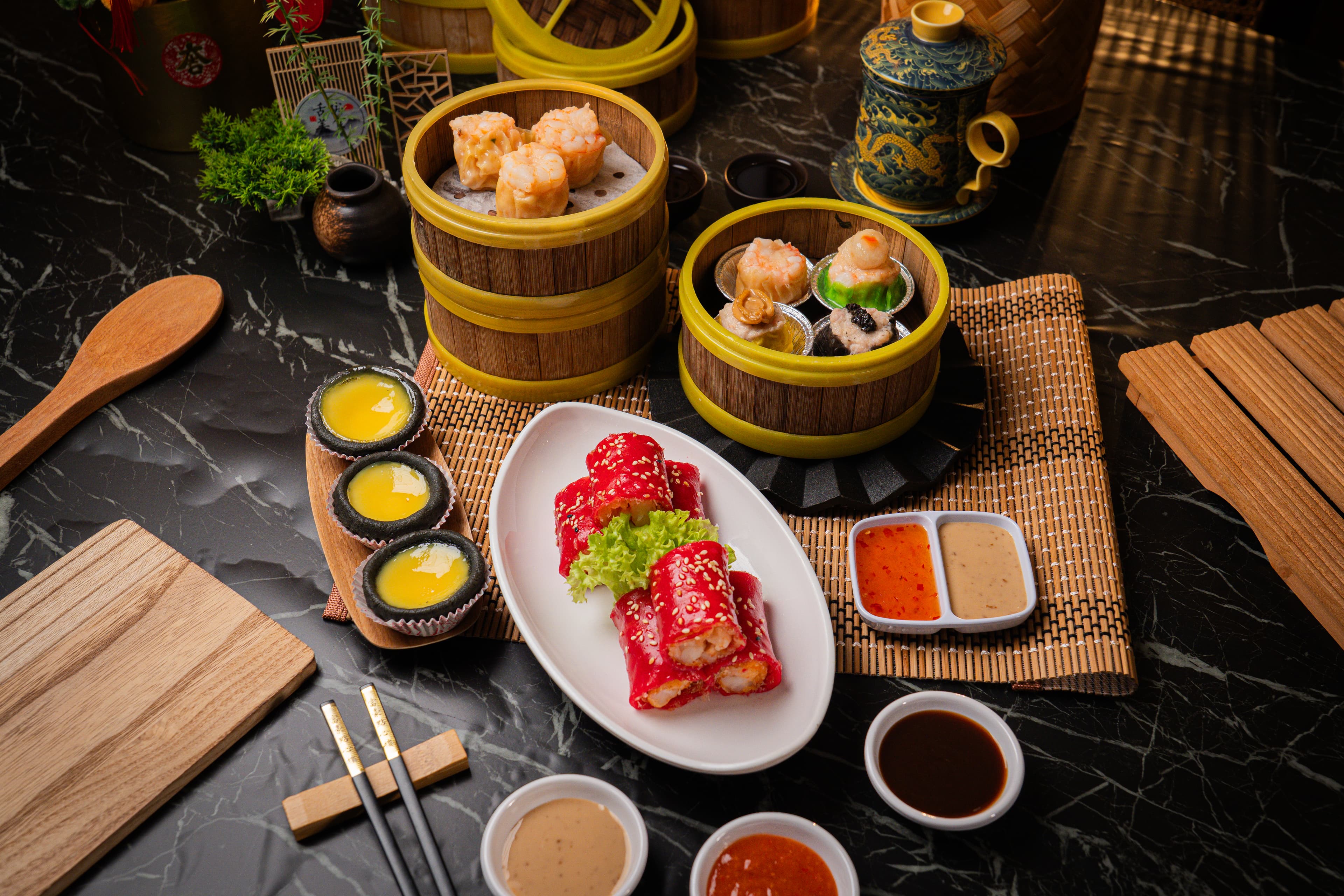 Foo Hou Dim Sum dim sum spread Kepong Kuala Lumpur