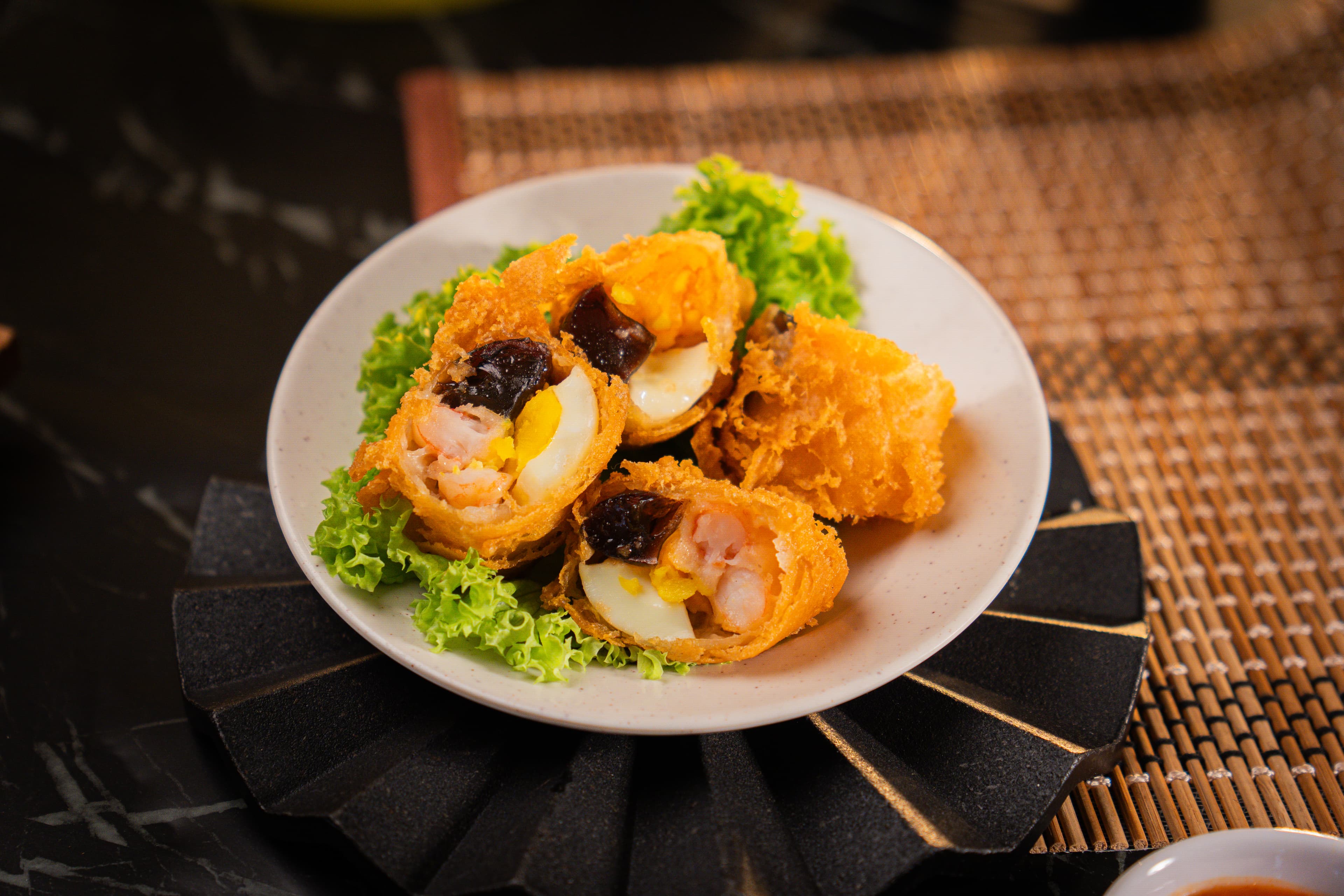 Foo Hou Dim Sum crispy fried dim sum platter