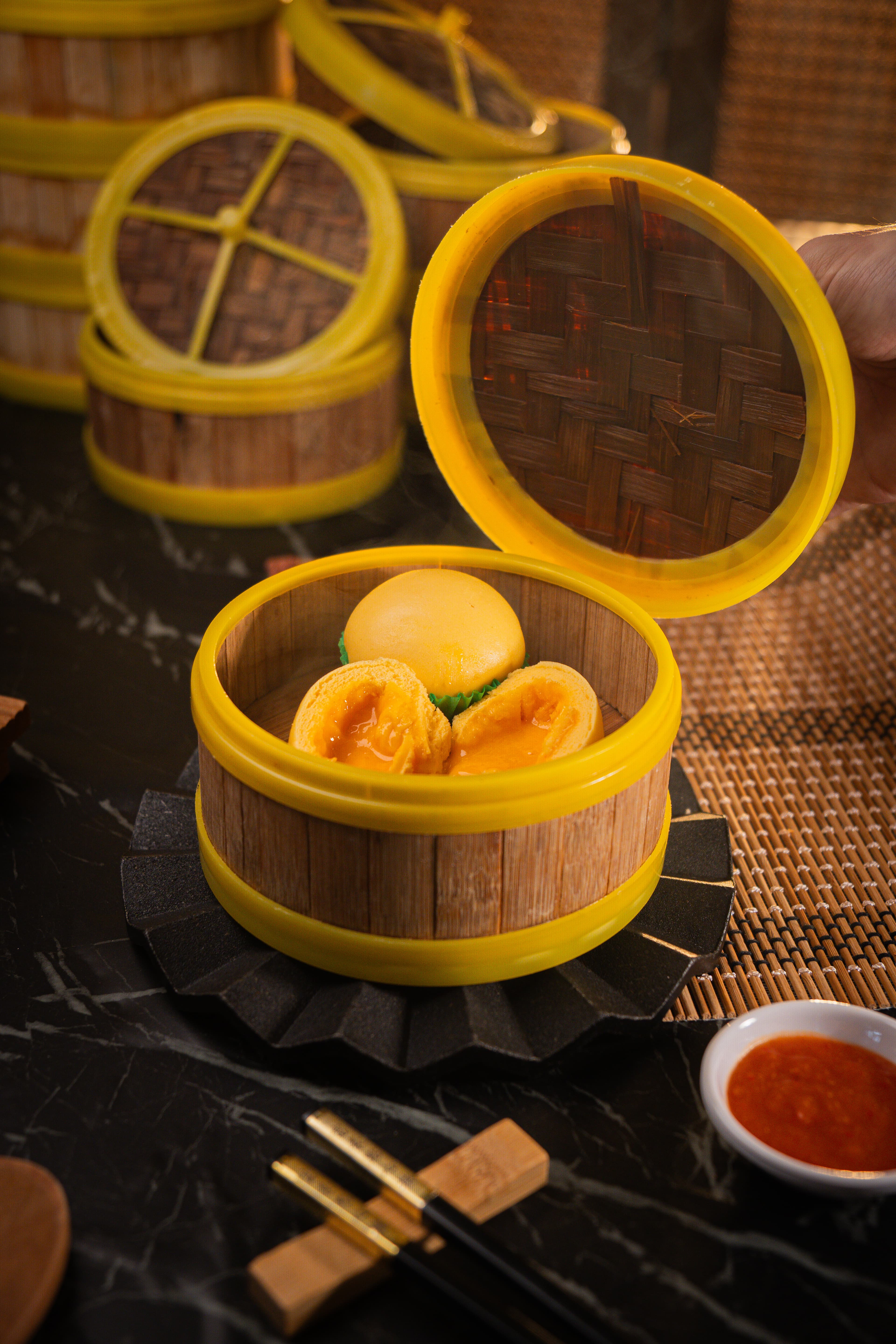 Foo Hou Dim Sum freshly steamed dim sum selection