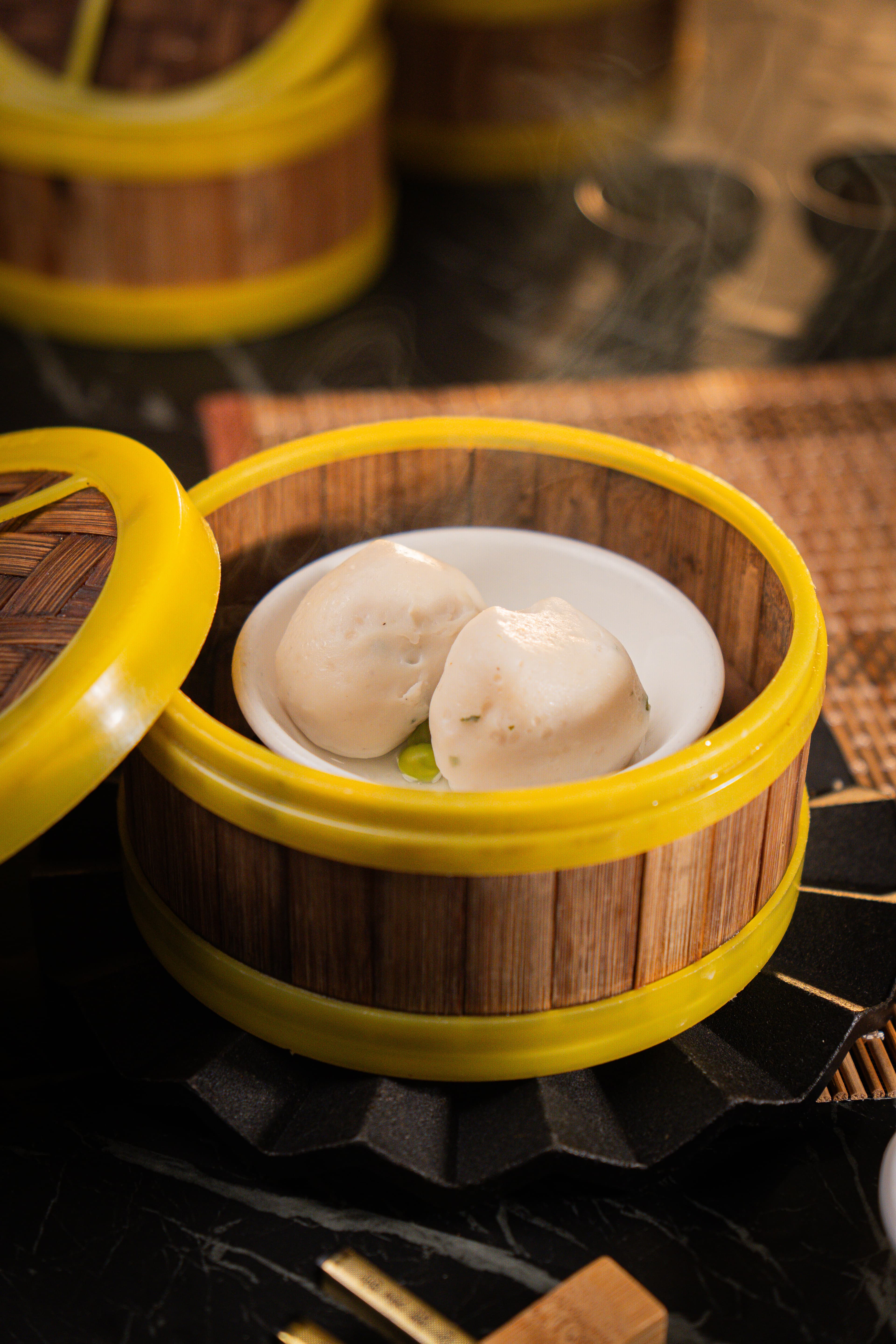 Foo Hou Dim Sum crystal prawn dumplings har gow