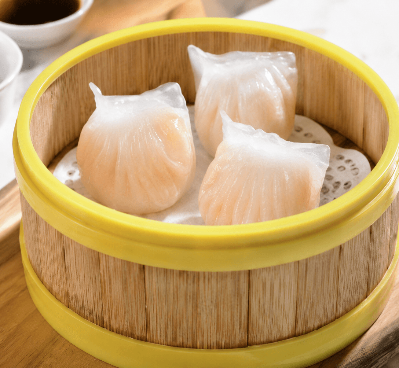 Foo Hou Dim Sum 水晶鲜虾饺 Steamed Har Gao Dumplings