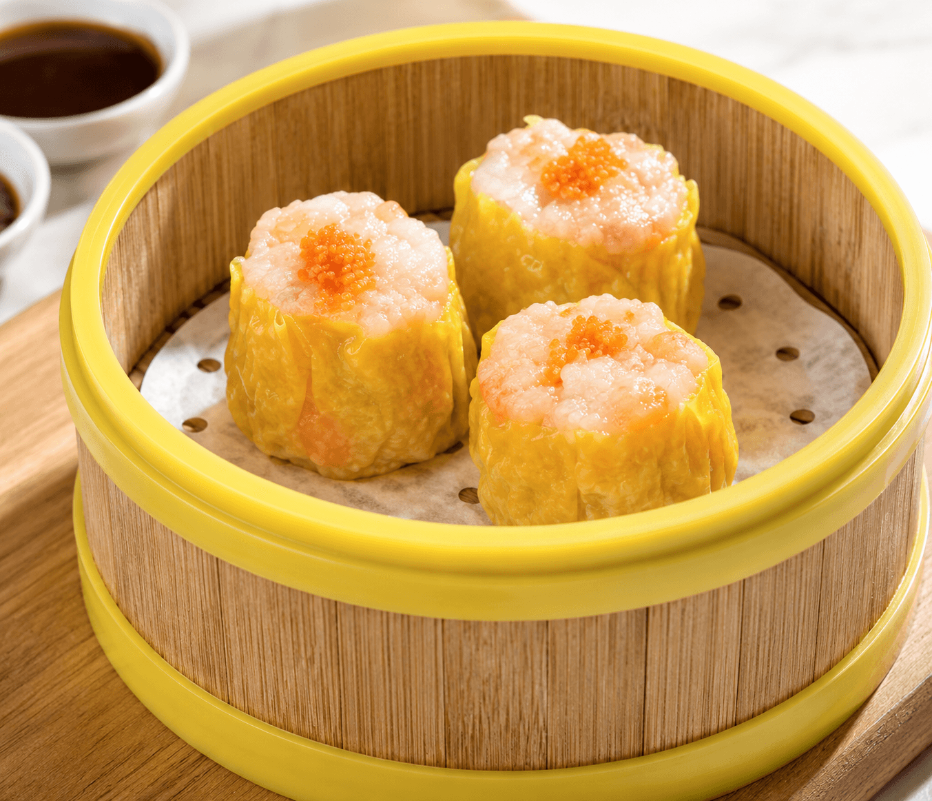Foo Hou Dim Sum 蟹黄蒸烧卖 Steamed Signature Siew Mai