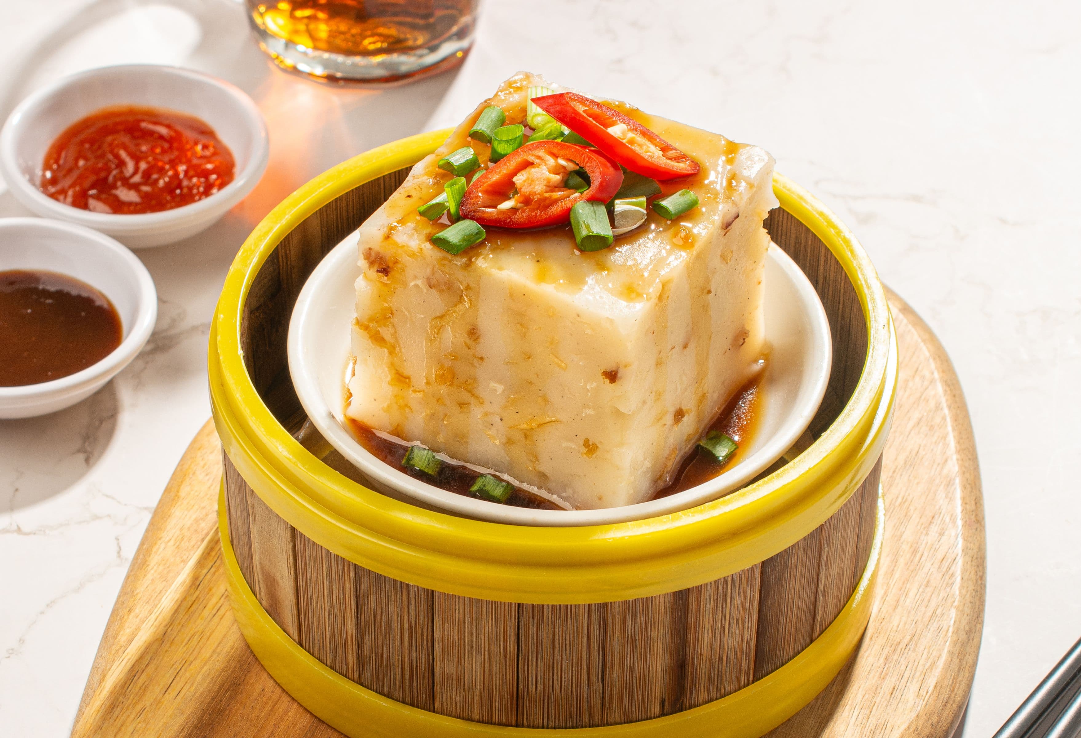 Foo Hou Dim Sum 港式萝卜糕 Hong Kong Style Radish Cake