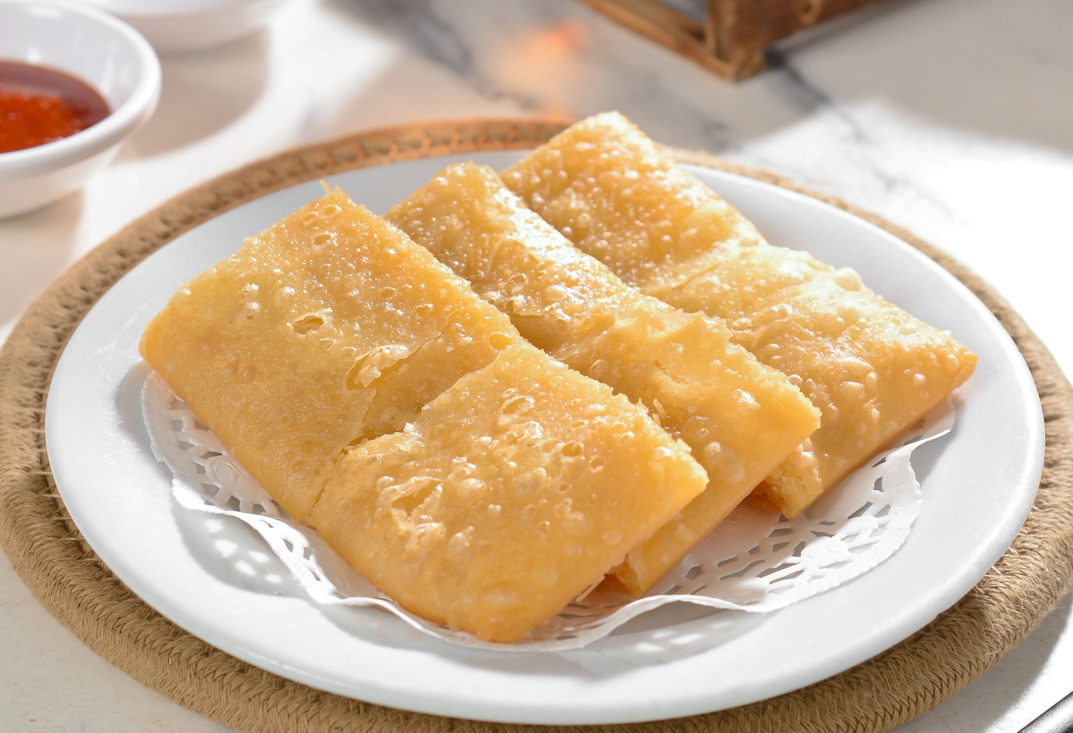 Foo Hou Dim Sum 莲蓉锅饼 Pancake with Lotus Paste