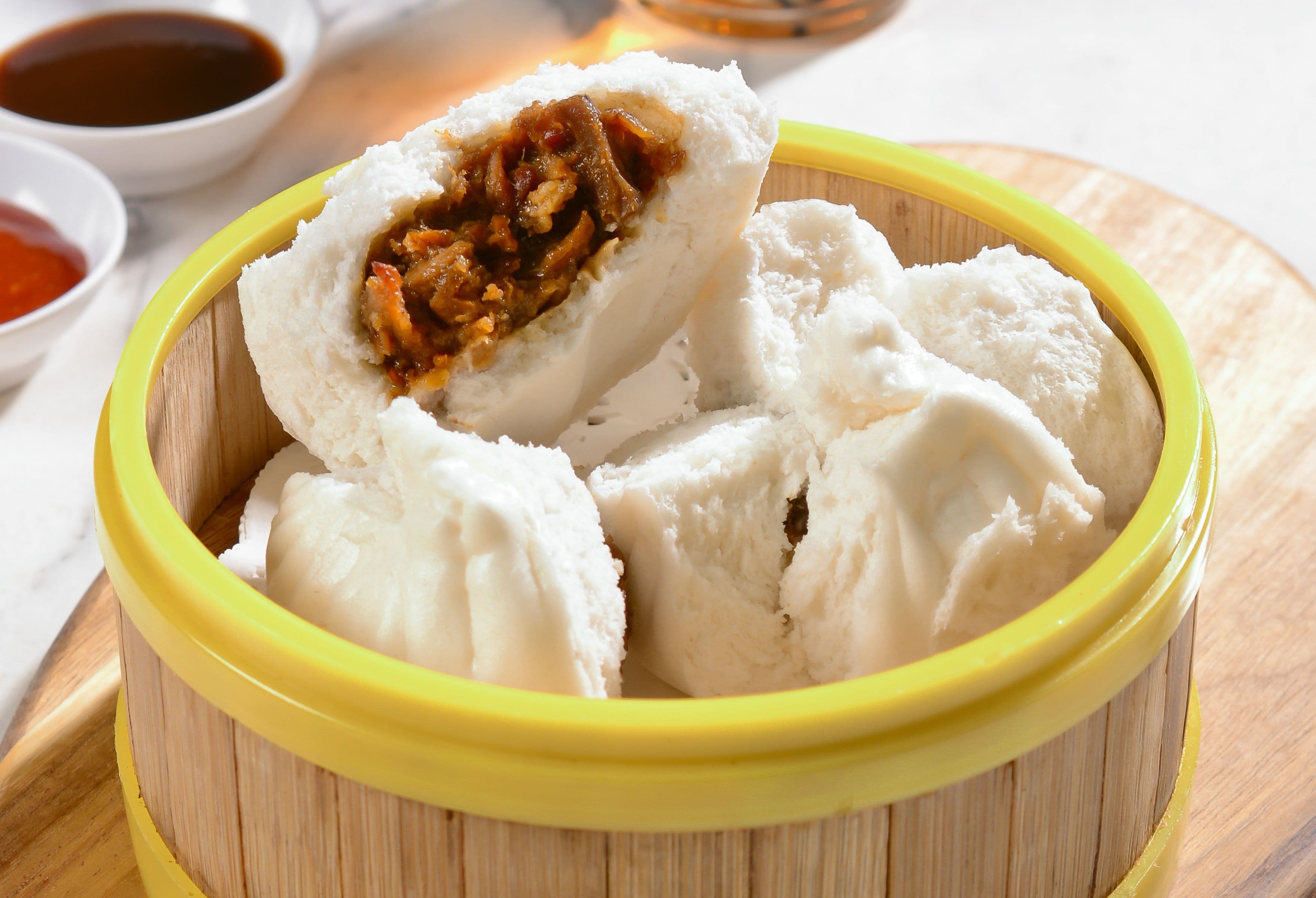 Foo Hou Dim Sum 蜜汁叉烧包 Steamed BBQ Bao